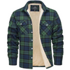 Fleecegefütterte Herren Karo-Jacke – Arvid Herbstedition