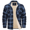 Fleecegefütterte Herren Karo-Jacke – Arvid Herbstedition
