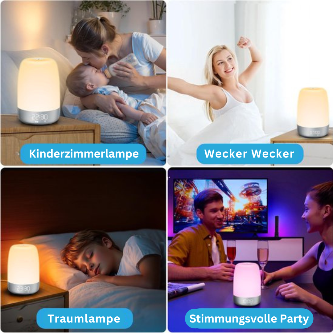 Wake-up-Light mit Naturklängen – Aurora