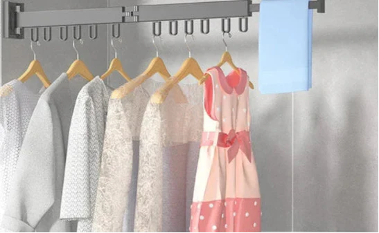 Wall-mounted drying rack for clothes – Dryvo