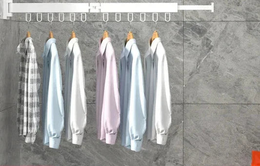 Wall-mounted drying rack for clothes – Dryvo