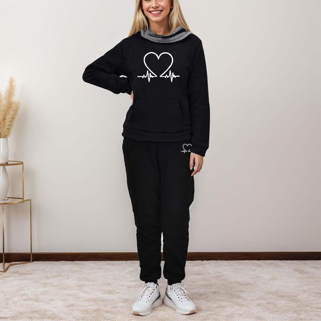 COMFORTABLE TWO-PIECE WOMEN'S TRACK SUIT - WARMFLEX™