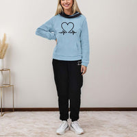 COMFORTABLE TWO-PIECE WOMEN'S TRACK SUIT - WARMFLEX™