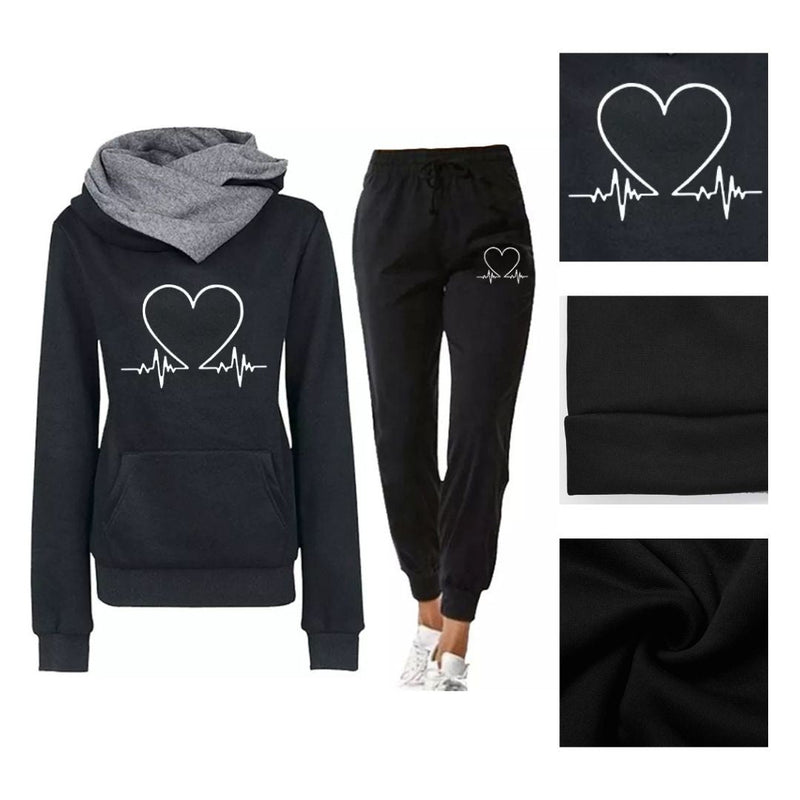 COMFORTABLE TWO-PIECE WOMEN'S TRACK SUIT - WARMFLEX™