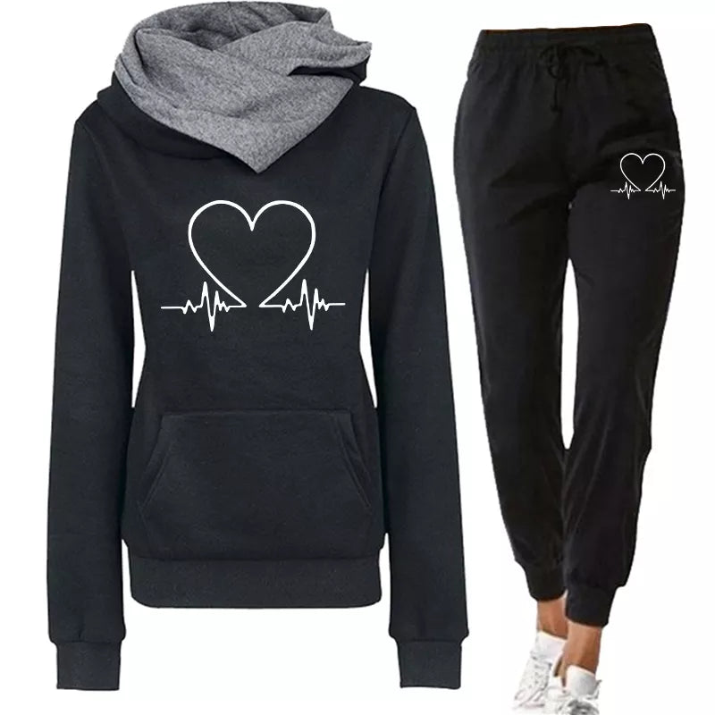 BEQUEMER ZWEITEILIGER DAMEN TRAININGSANZUG - WARMFLEX™