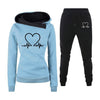 BEQUEMER ZWEITEILIGER DAMEN TRAININGSANZUG - WARMFLEX™