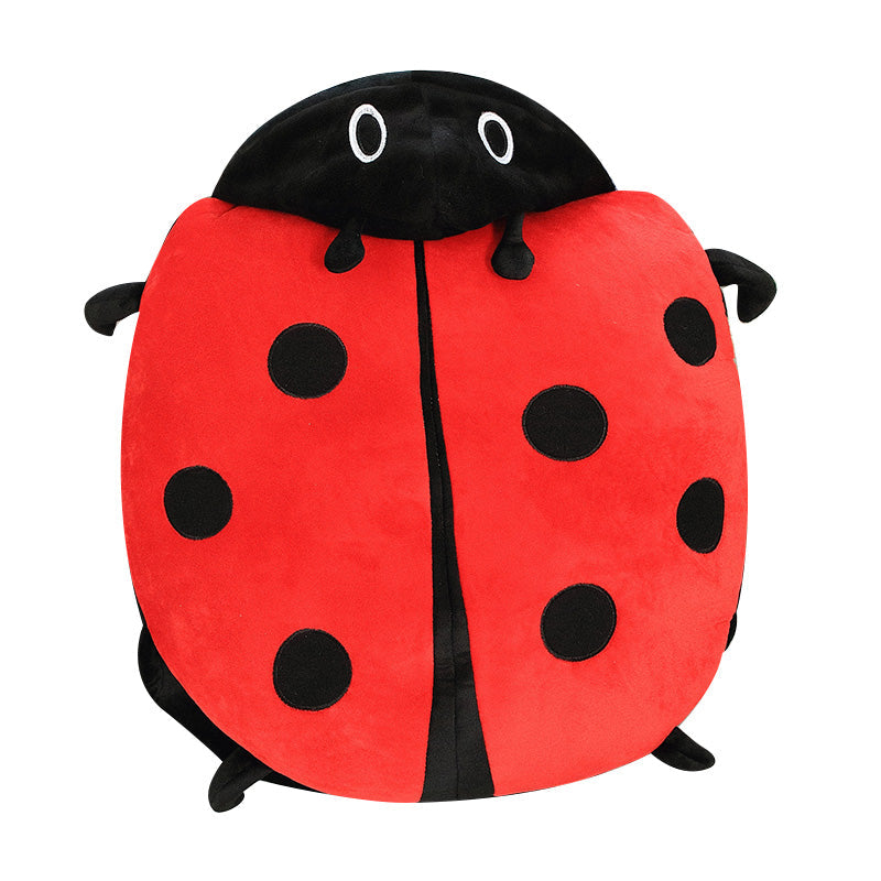 Tragbares Marienkäfer-Riesenkuscheltier – LadyBug Hug