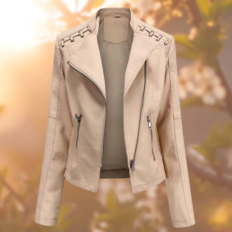 Damen-Lederjacke – Seraphina