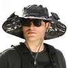 Outdoor-Sonnenhut mit integriertem Solarlüfter – CoolBreeze Solar