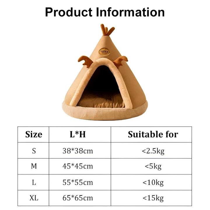 Kuscheltent für Haustiere – PurrPalace