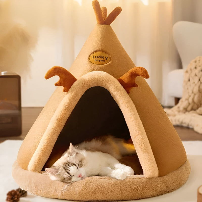 Kuscheltent für Haustiere – PurrPalace
