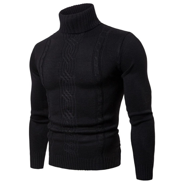 Luxus Herrenrollkragenpullover - AlpineEdge