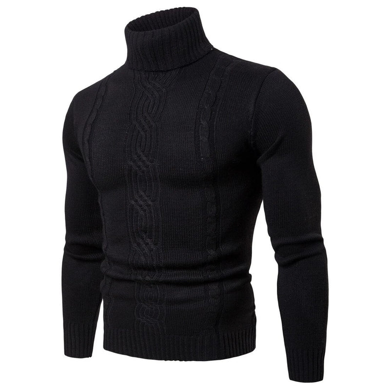 Luxus Herrenrollkragenpullover - AlpineEdge
