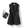 Trendiger Ärmelloser Blazer - Celeste