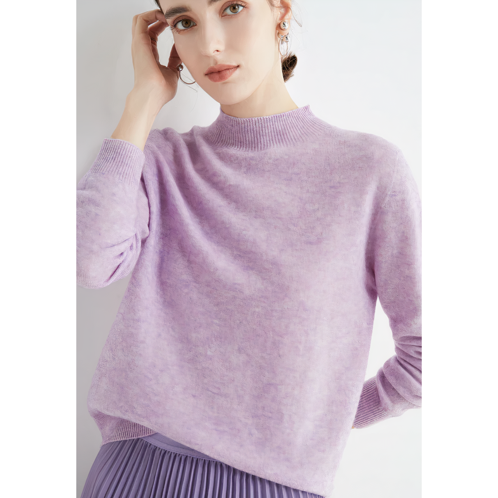 Stilvoller Kaschmir Strickpullover - Marlena