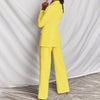 Stilvoler Blazer und Hosen Set - Ariane
