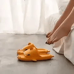 Trendy SoftSteps Sharkies Slipper – Weich, Dämpfend