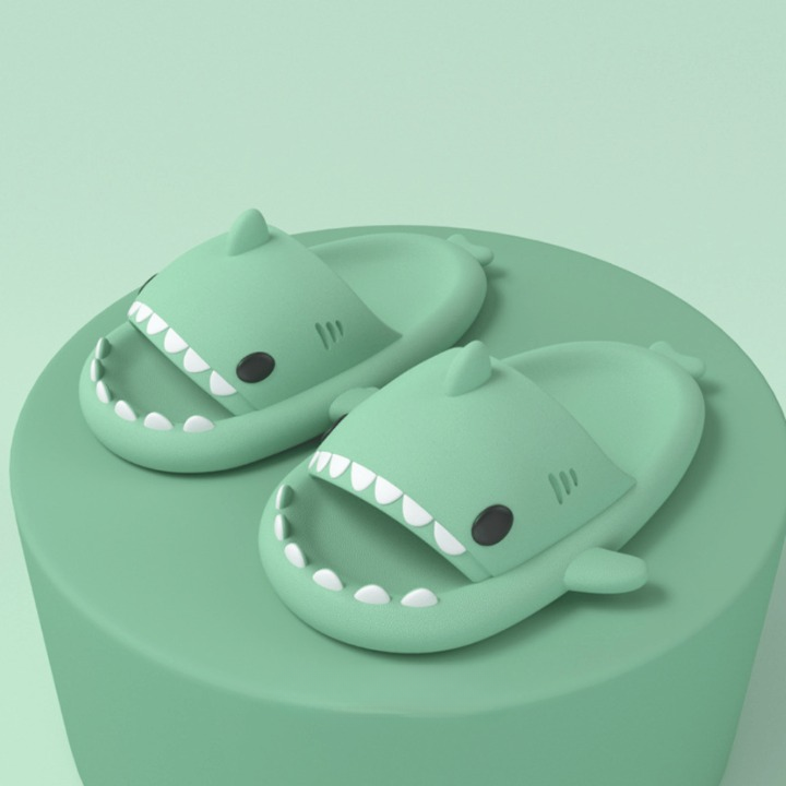 Trendy SoftSteps Sharkies Slipper – Weich, Dämpfend