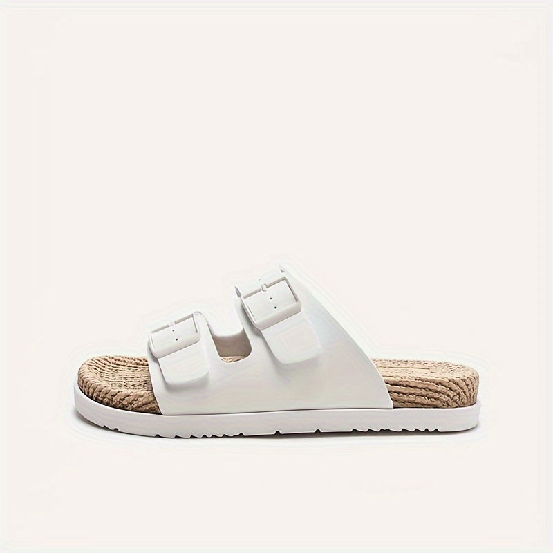 Stylische Herren Sommer-Slipper mit verstellbaren Riemen - GripStep
