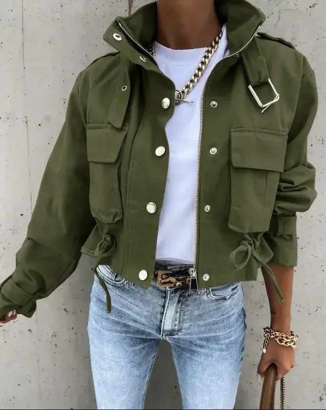 Cropped Sommerjacke mit Chic – Noëlle
