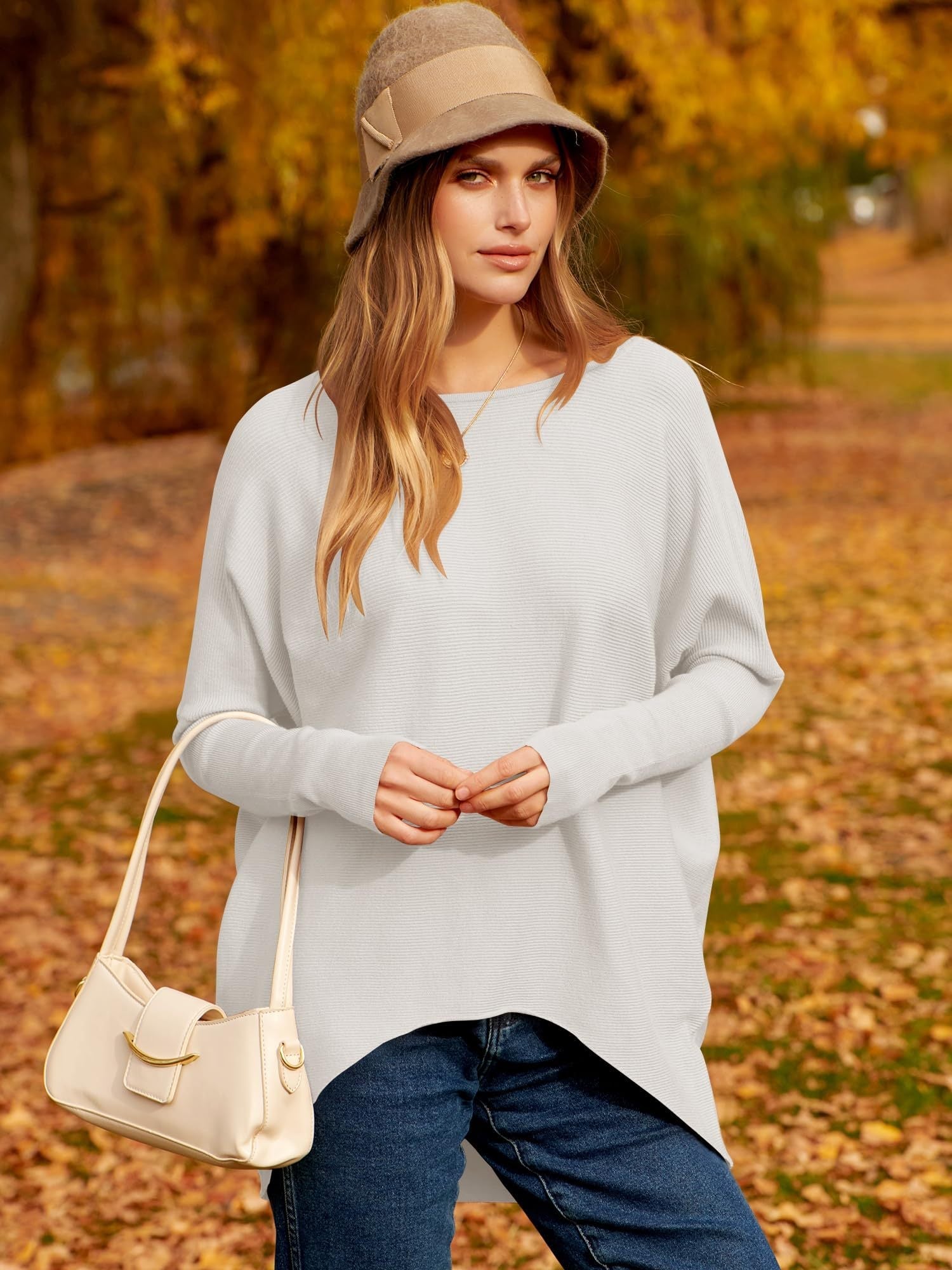 Oversized Damen Pullover - Sophie