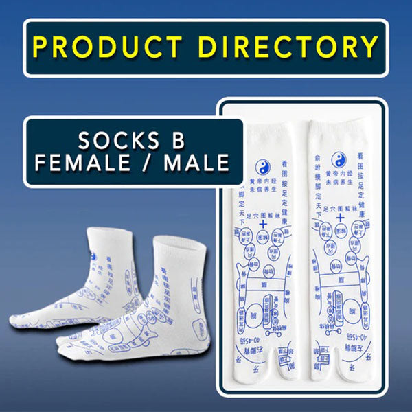 Akupressur-Socken für Entspannung und Gesundheit – ReflexoSox