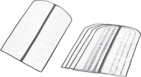 PEVA Kleideraufbewahrungstaschen Set – 5er-Pack Kleiderschutzhüllen mit Reißverschluss (Kaufe 1, Erhalte 1 GRATIS)