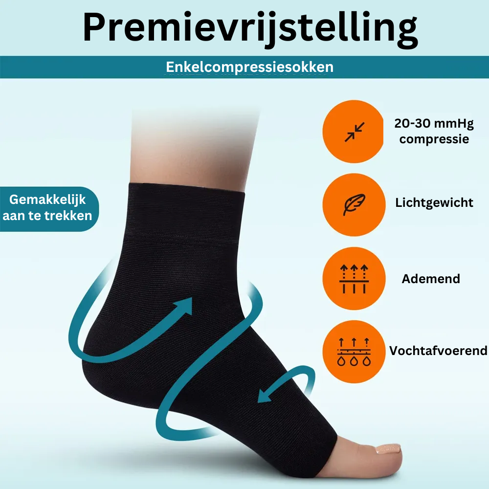 Kompressions-Knöchelsocken für Neuropathie - AnkleSupport Pro