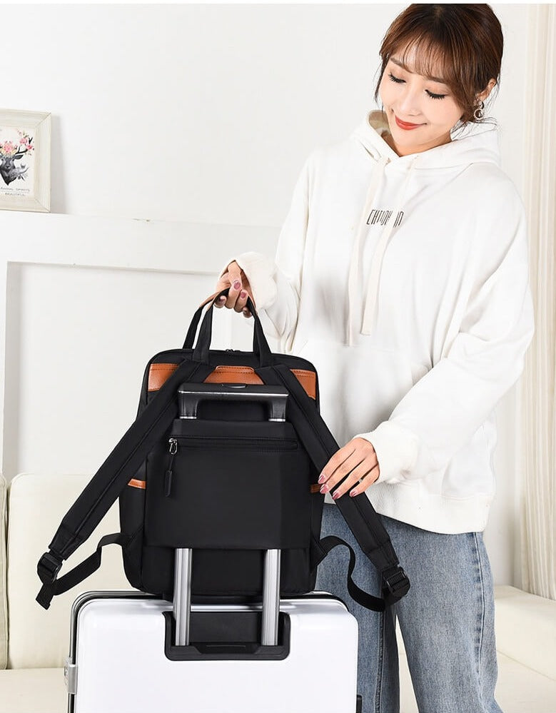 Wasserdichter diebstahlsicherer Reiserucksack – Leichtes Oxford-Design