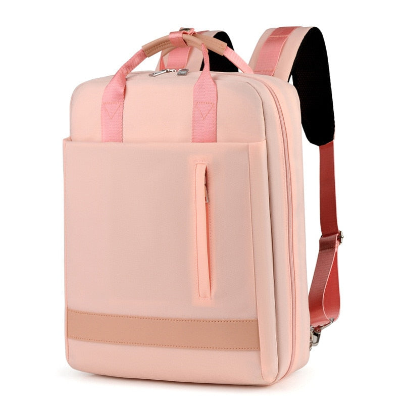 Sichere Anti-Diebstahl-Rucksack mit versteckten Reißverschlüssen und USB-Aufladung