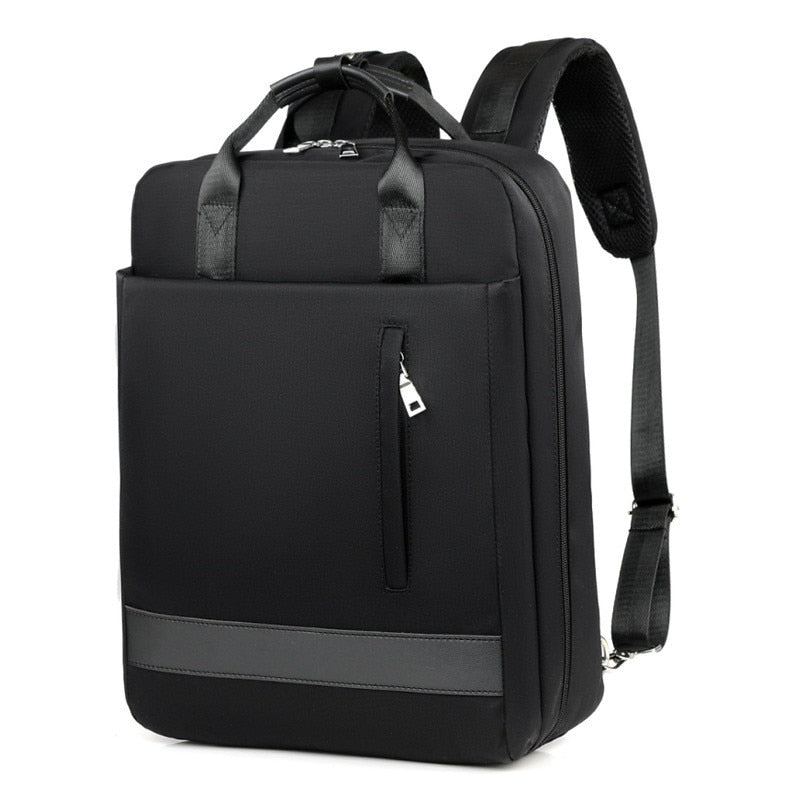 Sichere Anti-Diebstahl-Rucksack mit versteckten Reißverschlüssen und USB-Aufladung