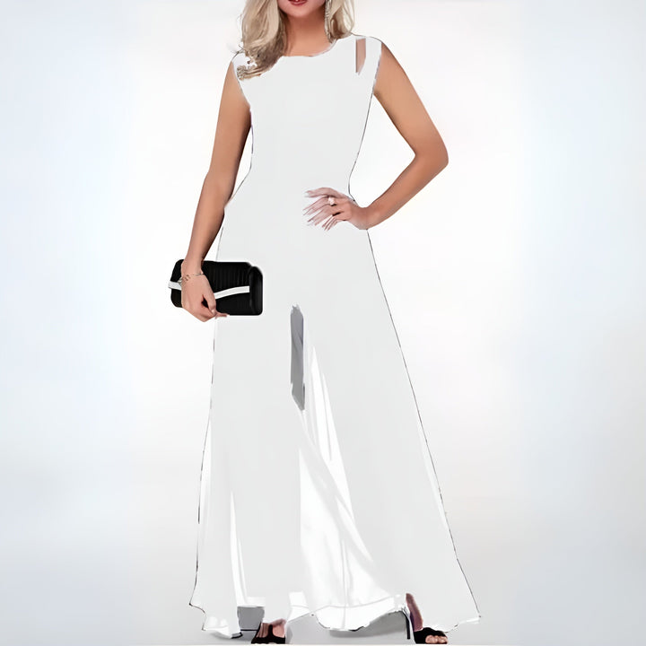 Eleganter Leinen-Jumpsuit für Damen – Sofia