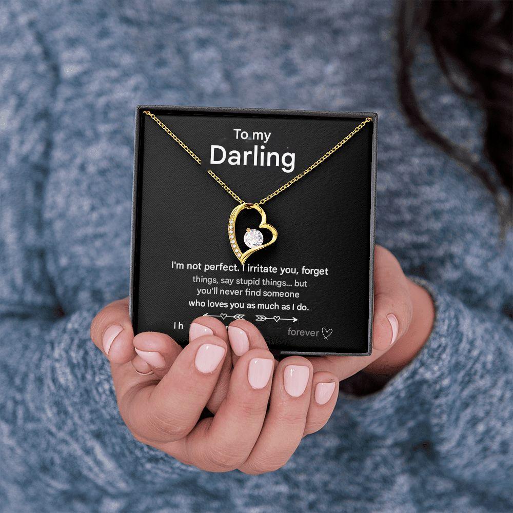 Stilvolle Herzkette - Amara