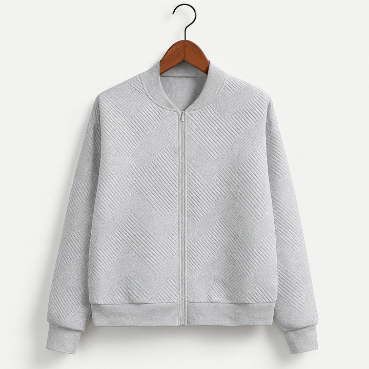Stilvolle Damen Zip-Up-Jacke – Rivka