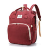 Tragbares Babybett und Wickeltasche – Multifunktionaler Reise-Rucksack