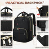 Wasserfester Reiserucksack mit Laptopfach und mehreren Fächern – AeroFlex-Serie