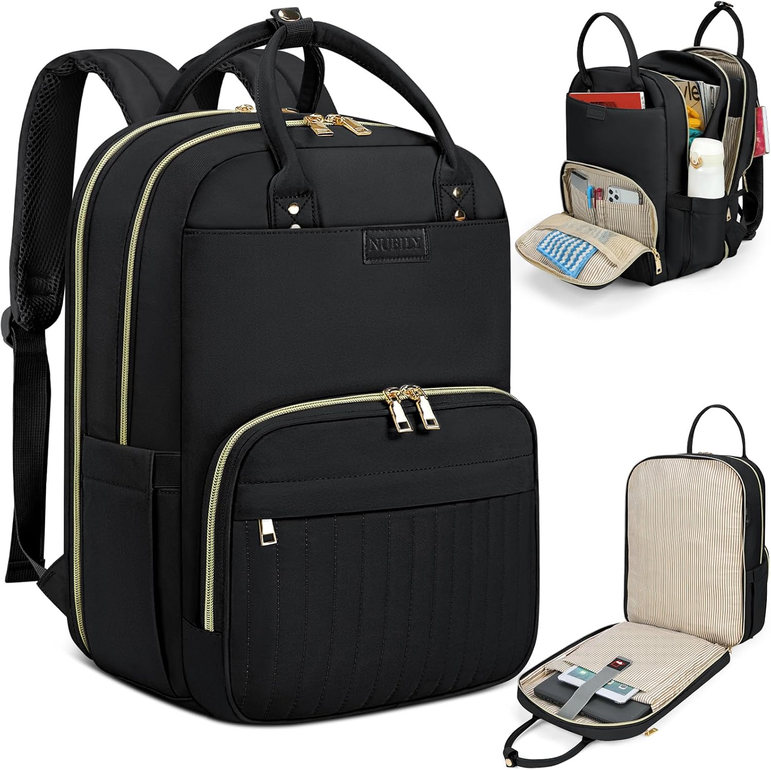 Wasserfester Reiserucksack mit Laptopfach und mehreren Fächern – AeroFlex-Serie
