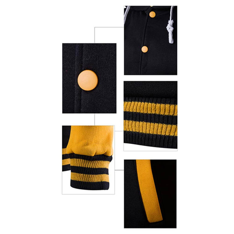 Herren-Baseball-Hoodie im Varsity-Stil – Herbstedition Kevin