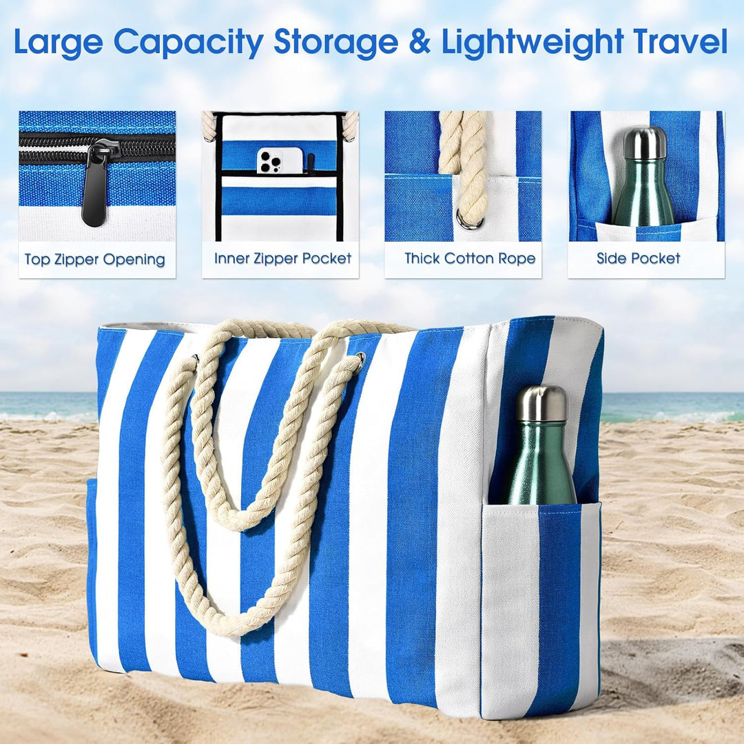 Wasser- und Sanddichte Oversized-Strandtasche – SandAway
