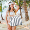 Wasser- und Sanddichte Oversized-Strandtasche – SandAway