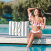 Wasser- und Sanddichte Oversized-Strandtasche – SandAway