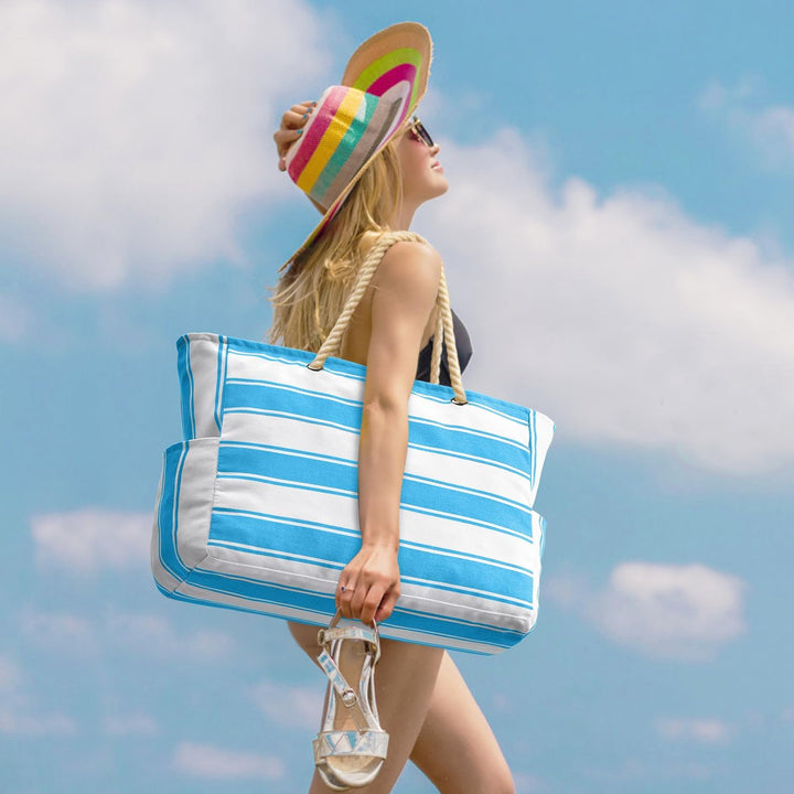 Wasser- und Sanddichte Oversized-Strandtasche – SandAway
