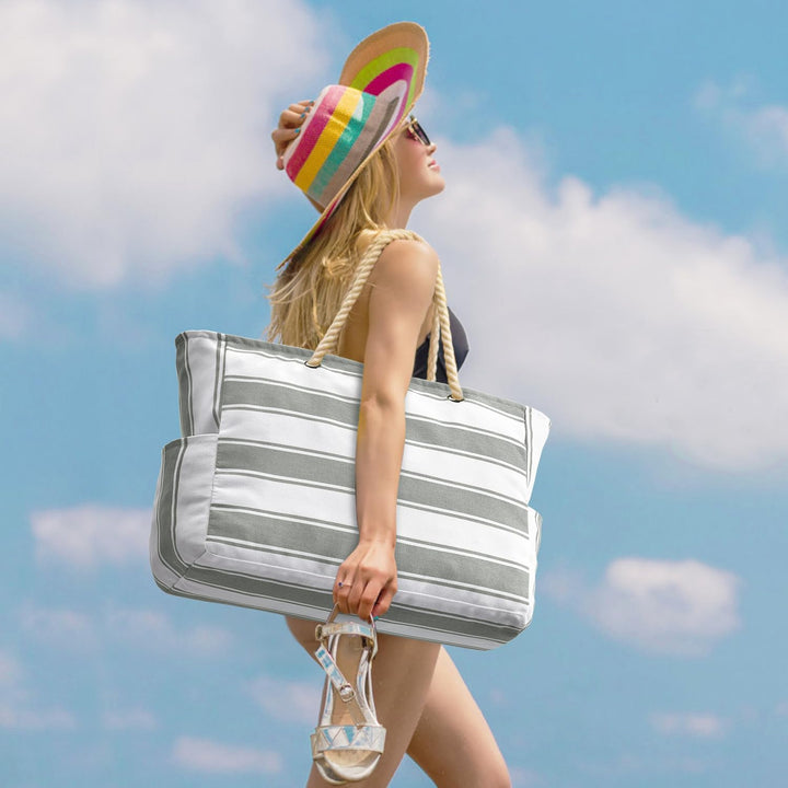 Wasser- und Sanddichte Oversized-Strandtasche – SandAway