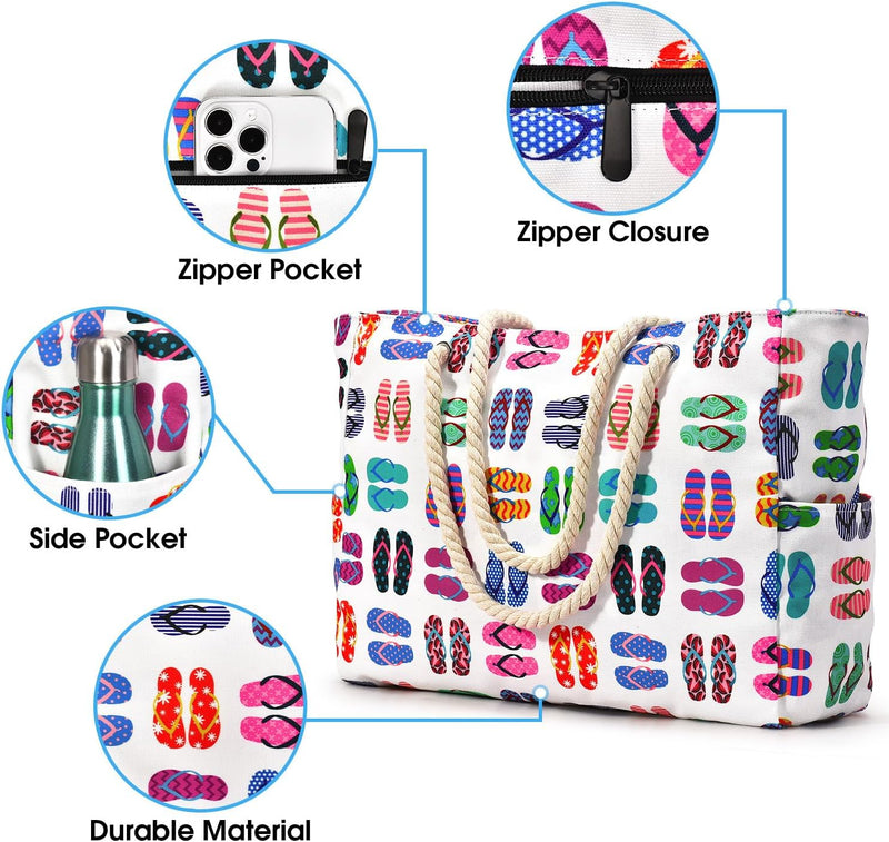 Wasser- und Sanddichte Oversized-Strandtasche – SandAway