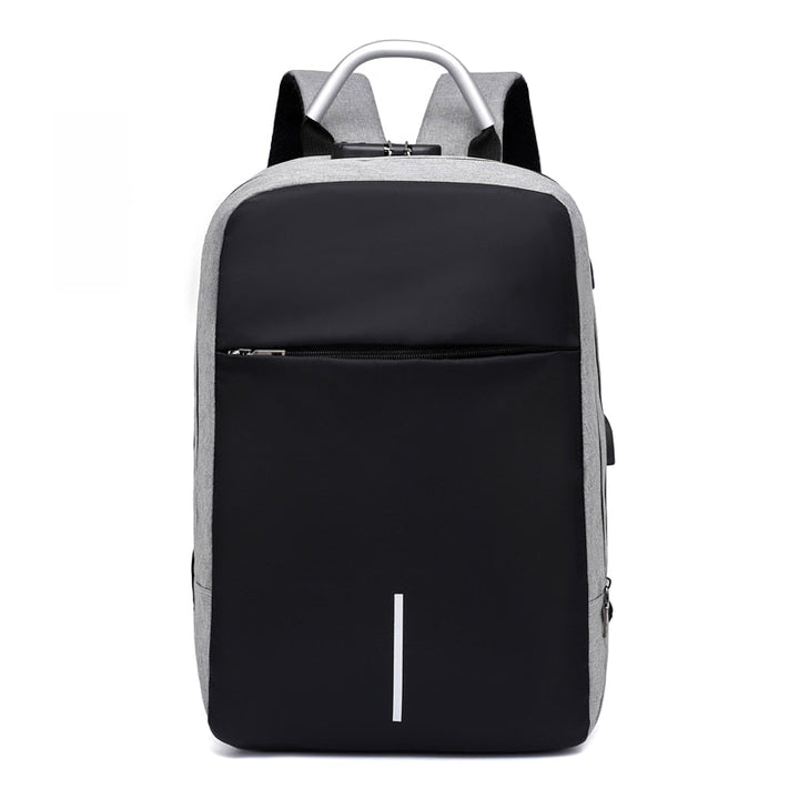 Wasserfester Anti-Diebstahl Laptop-Rucksack – Verstecktes Reißverschluss-Design mit USB-Ladefunktion