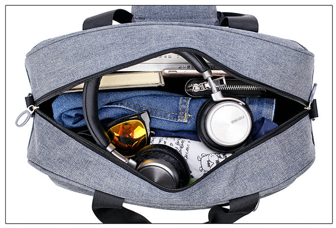 Umkehrbare Handgepäcktasche