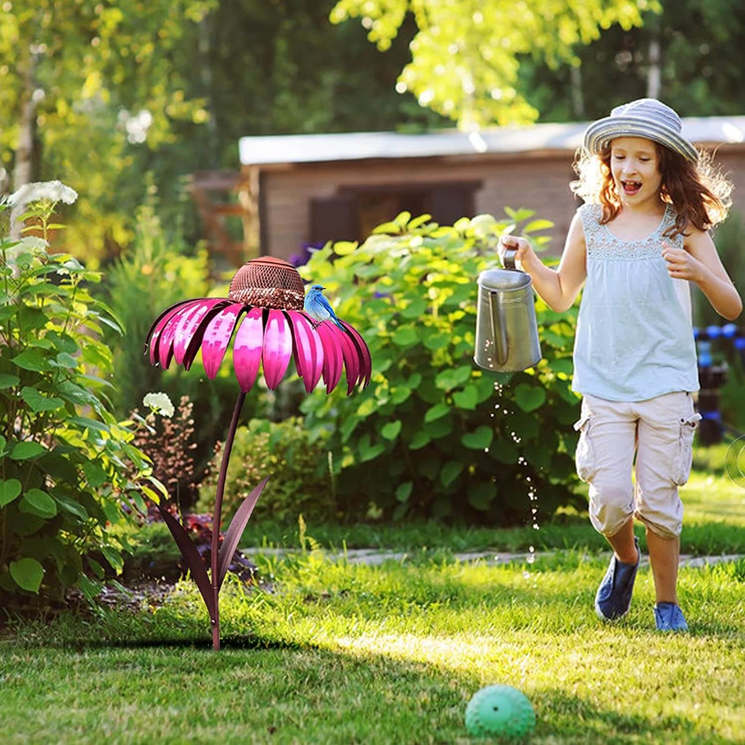 Blumenförmiges Vogelhaus - FloraFeeder