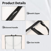 Lange Kleideraufbewahrungshülle – 180 cm Kleidersack mit Reißverschluss und Sichtfenster für den Herbst (Kaufe 1, Erhalte 1 GRATIS)