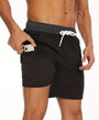 Schnelltrocknende Herren Bade-Shorts mit Stretch & Handytasche – Jonas