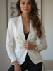 Trendy Leichter Blazer für Damen mit taillierter Passform – Riana